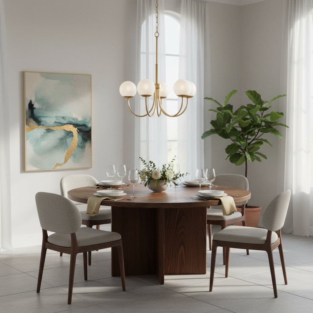 Orillia Glass Chandelier