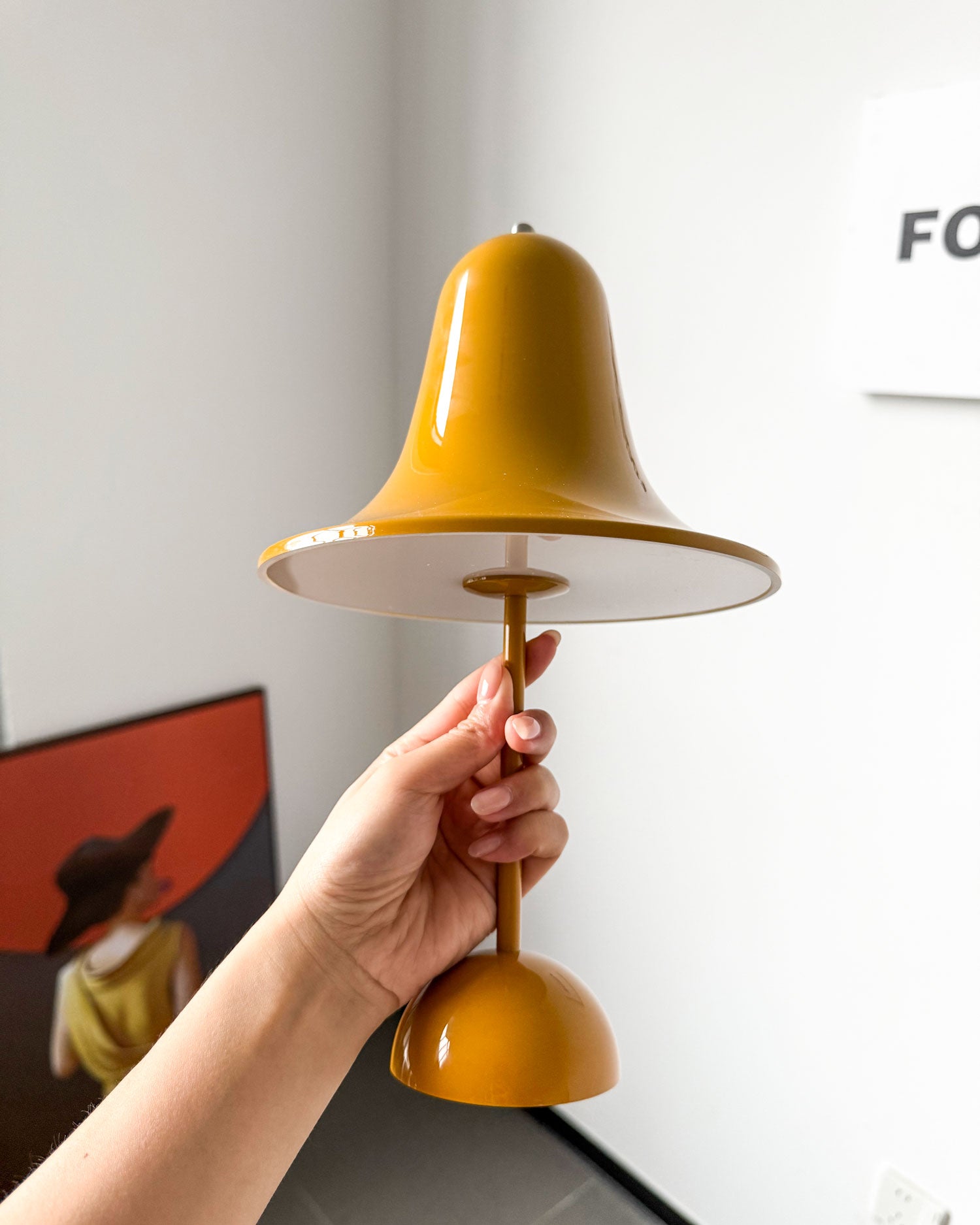 Pantop-Tischlampe