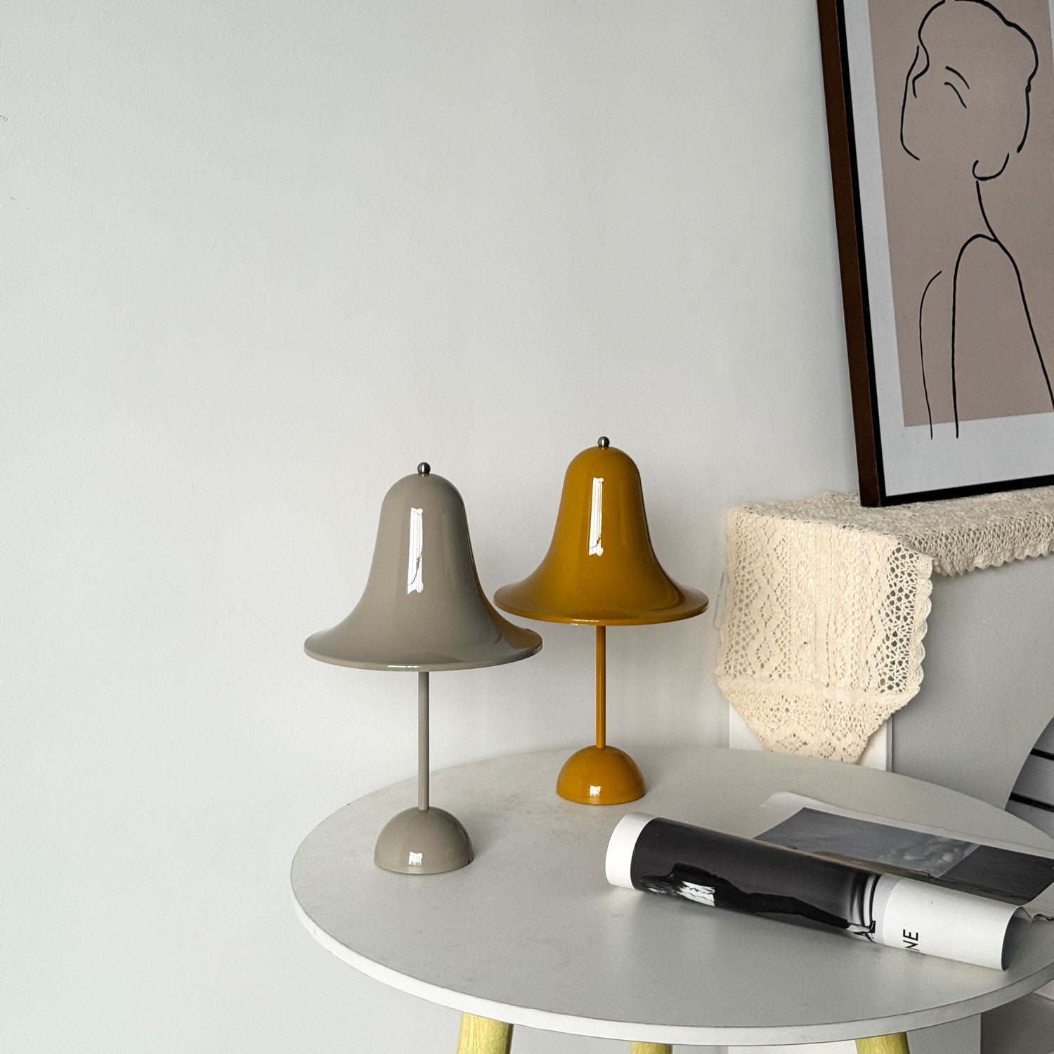Pantop-Tischlampe