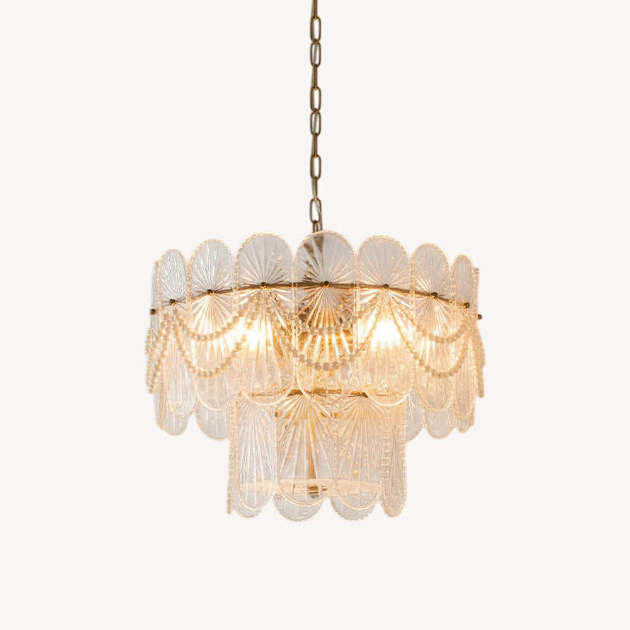 Pearl Glass Chandelier