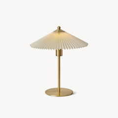 Lampe de table Perla plissée
