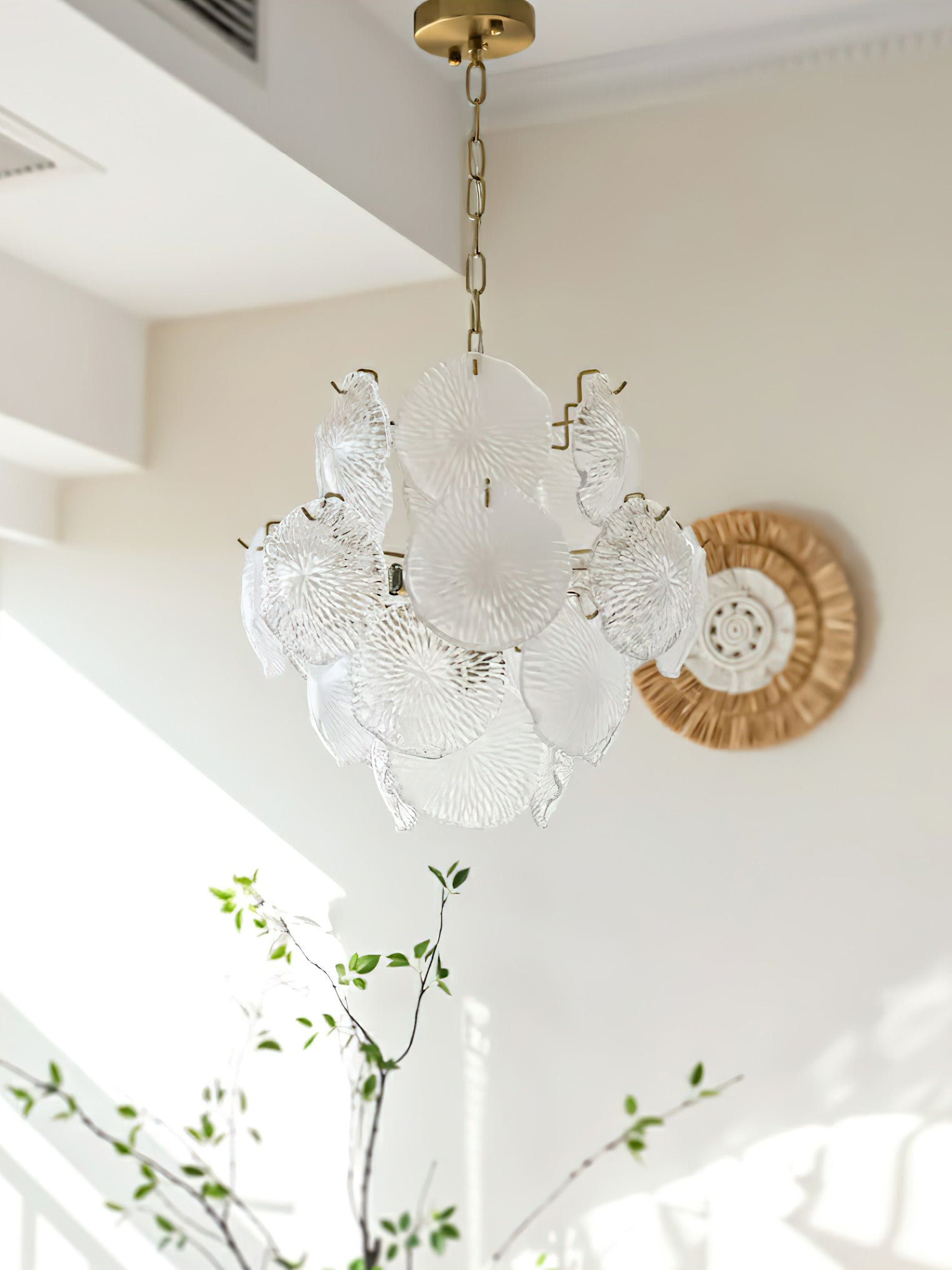 Petal Disc Chandelier