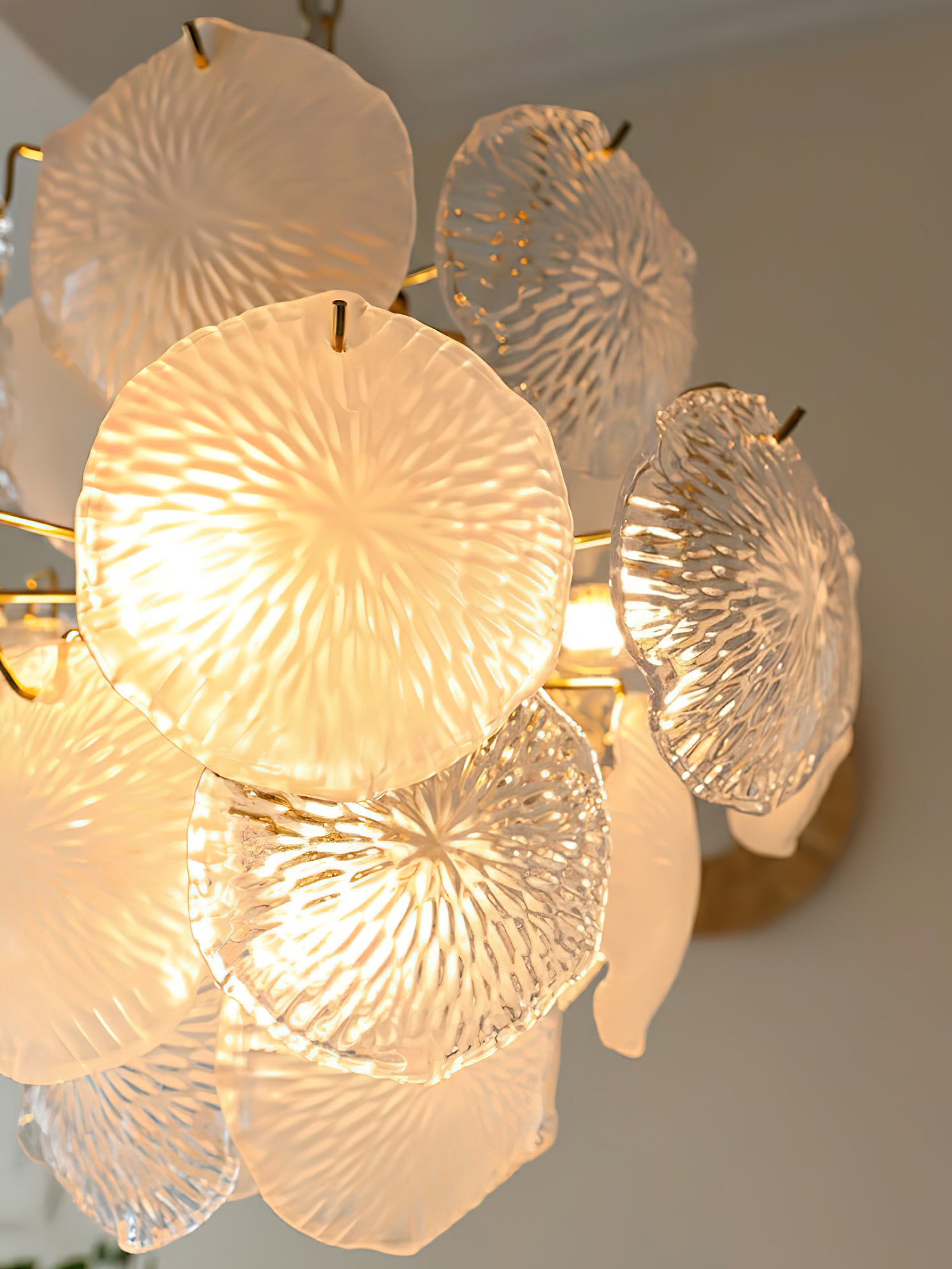 Petal Disc Chandelier