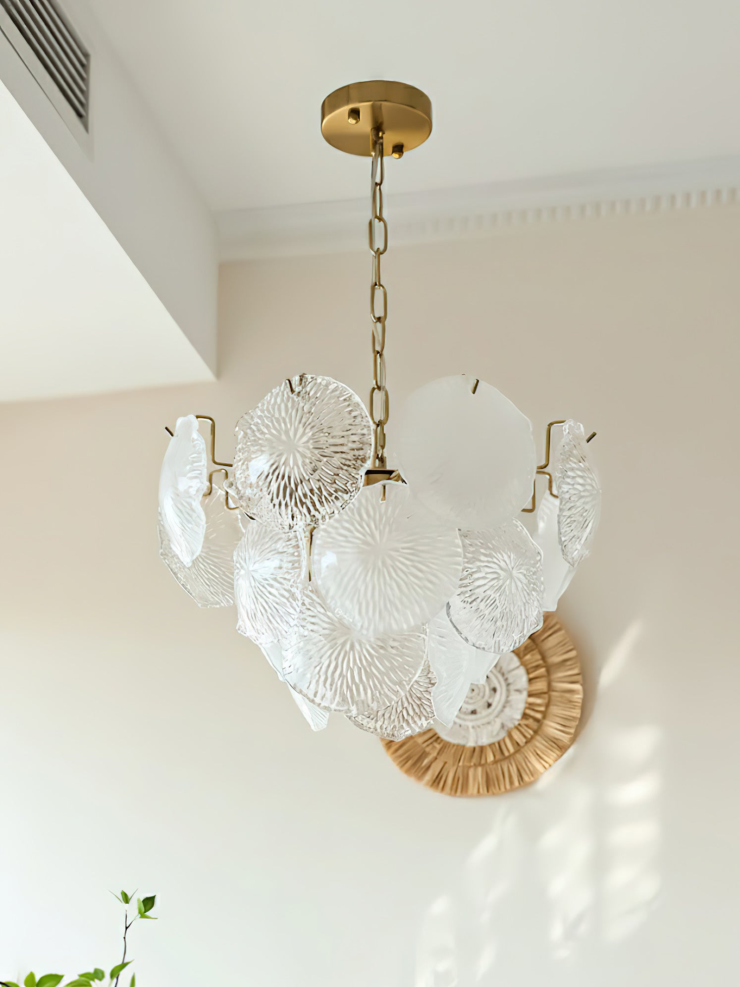 Petal Disc Chandelier