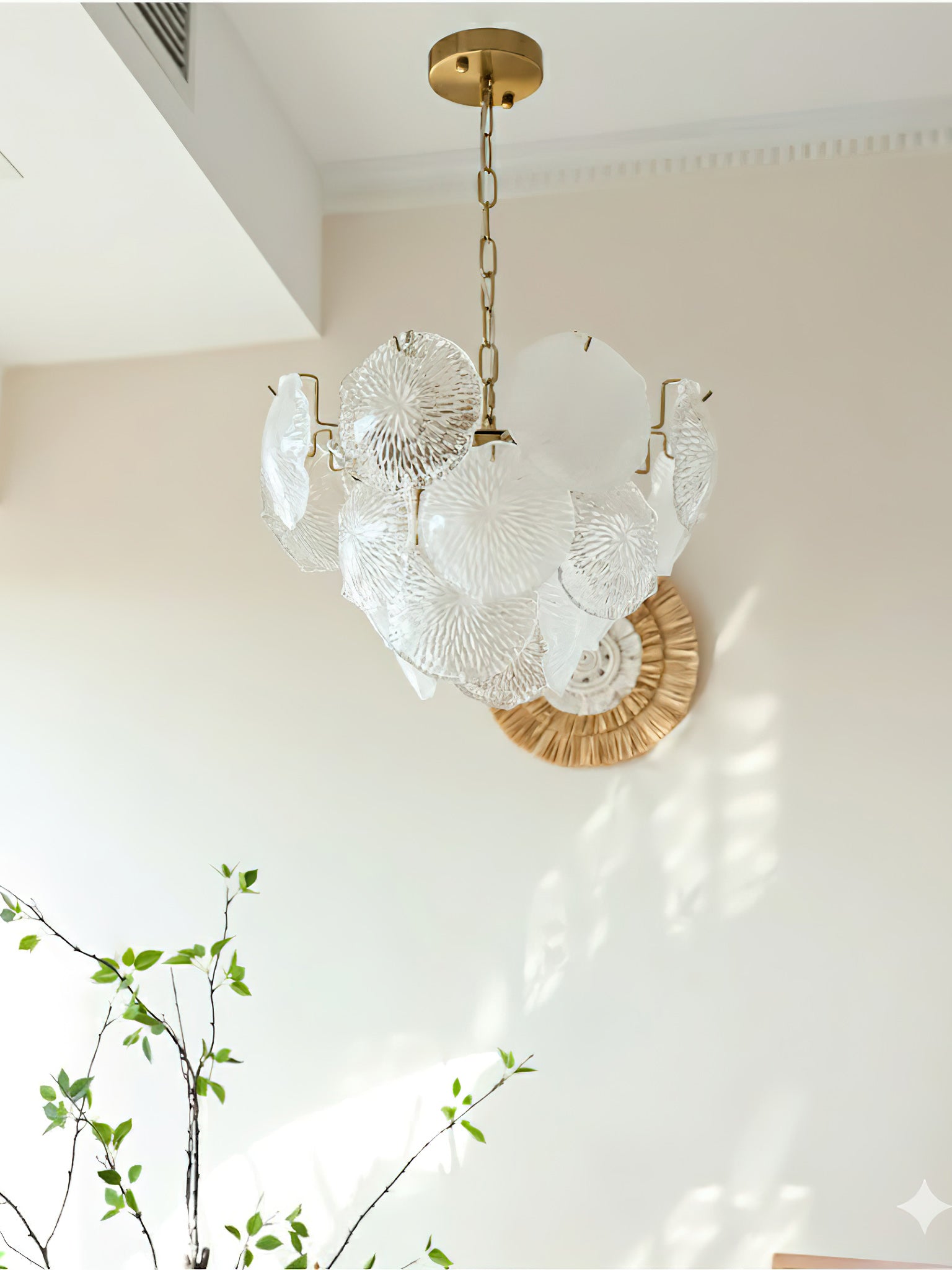 Petal Disc Chandelier