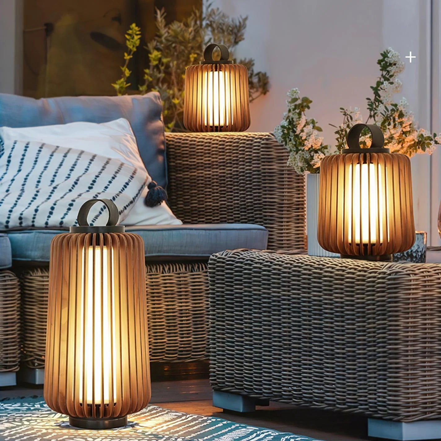 Portable Lantern Rechargeable Outdoor Light