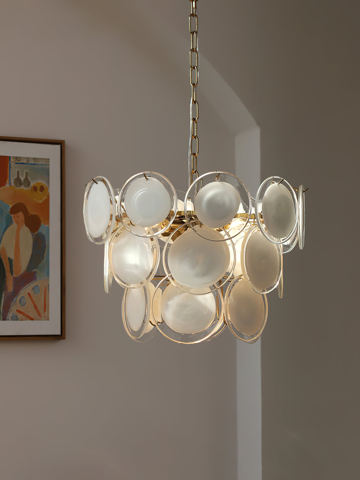 Portia Disc Chandelier