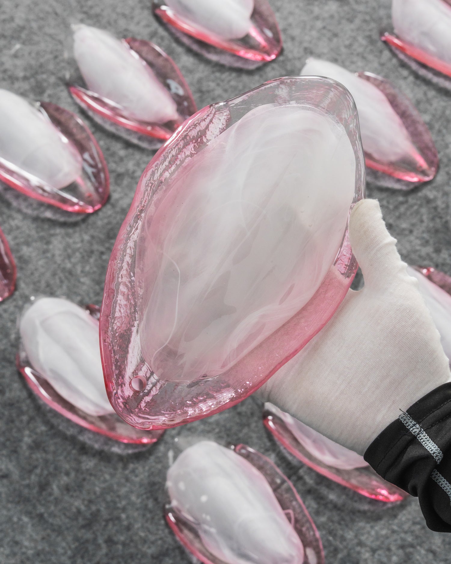 Elara Blush Petal Chandelier
