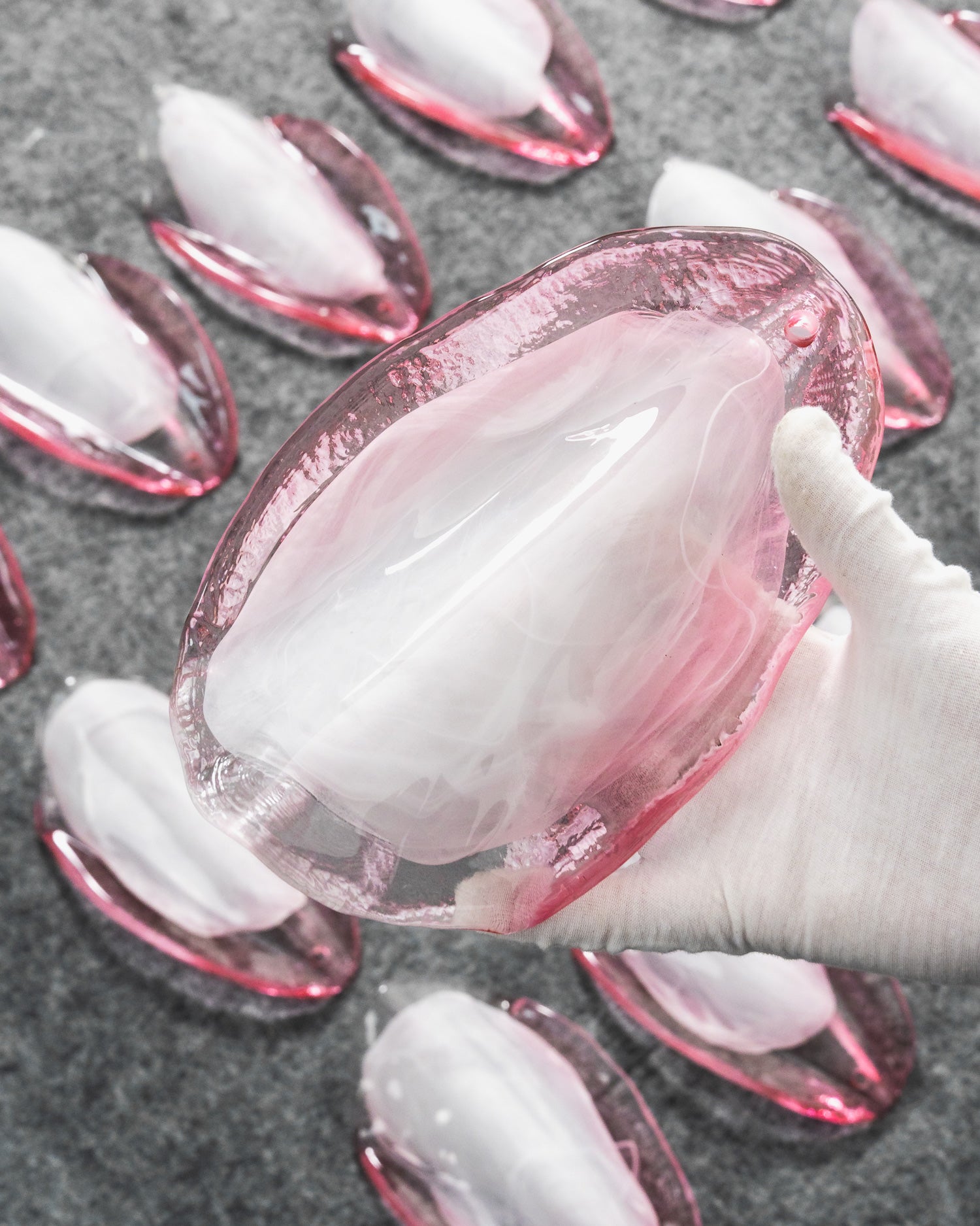 Elara Blush Petal Chandelier