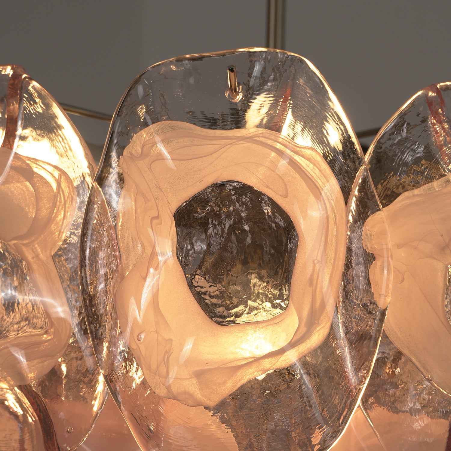 Fiorella Blush Petal Chandelier