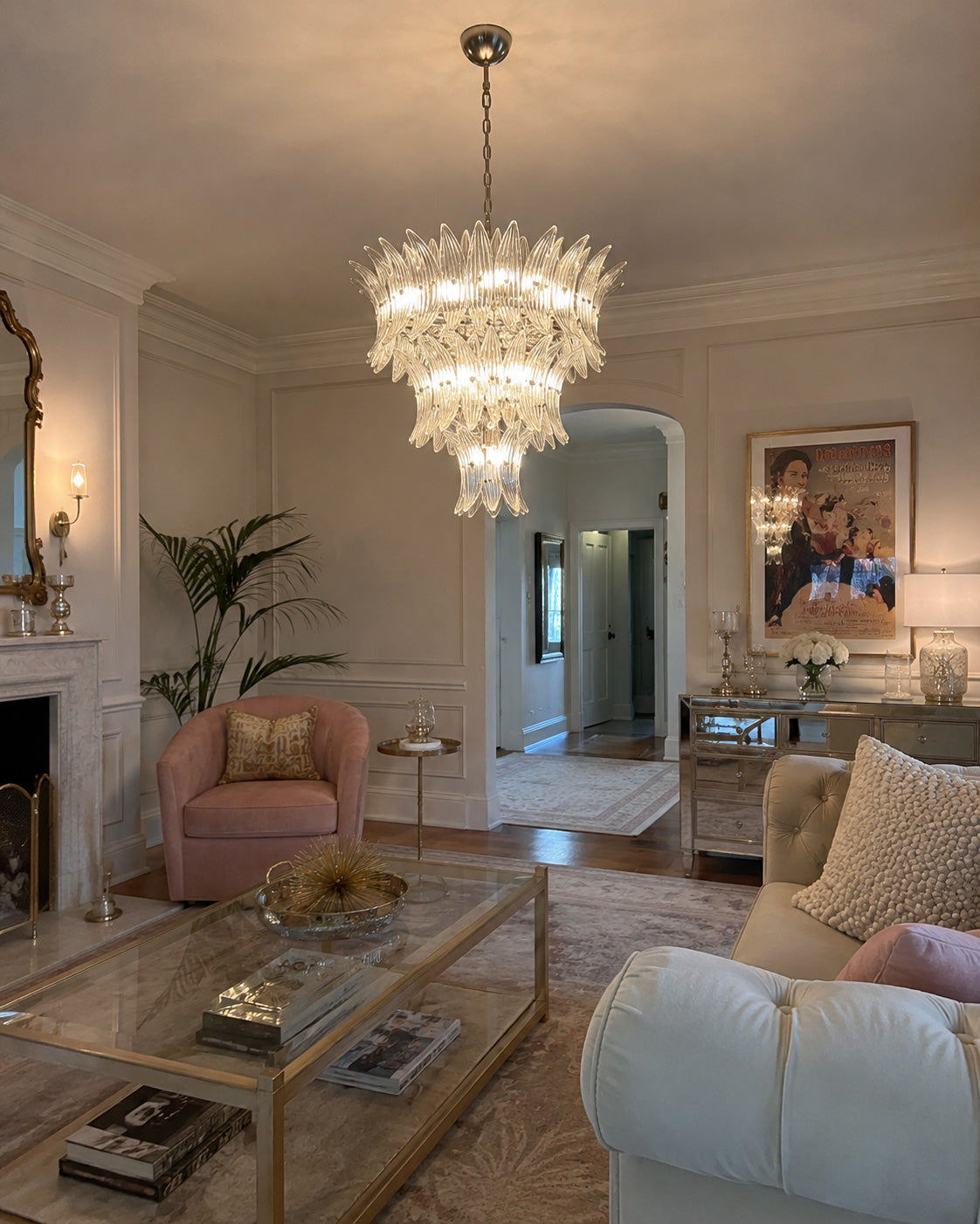 Palermo Palmette Chandelier