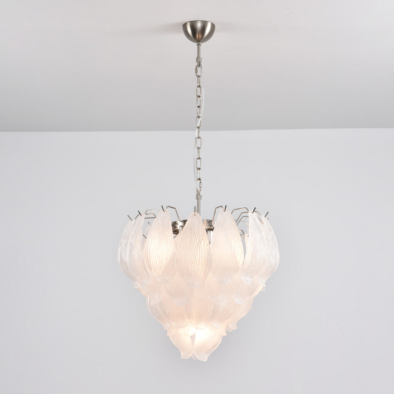Venzara Glass Petal Chandelier