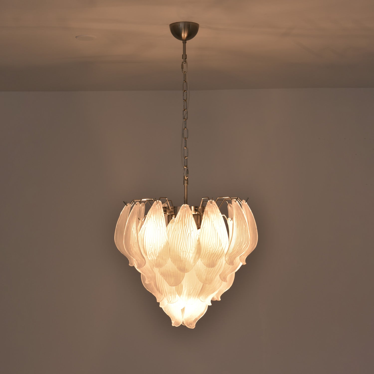 Venzara Glass Petal Chandelier