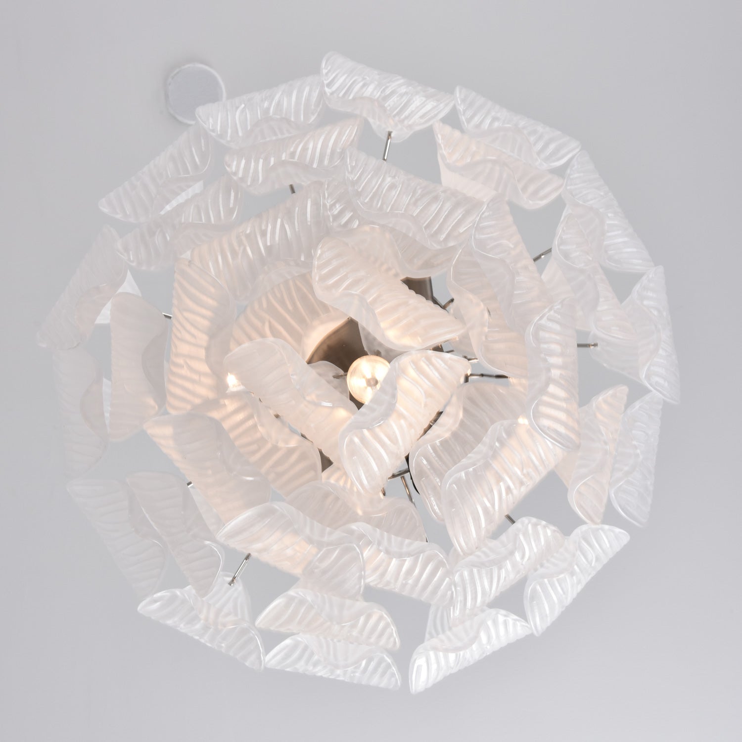 Venzara Glass Petal Chandelier
