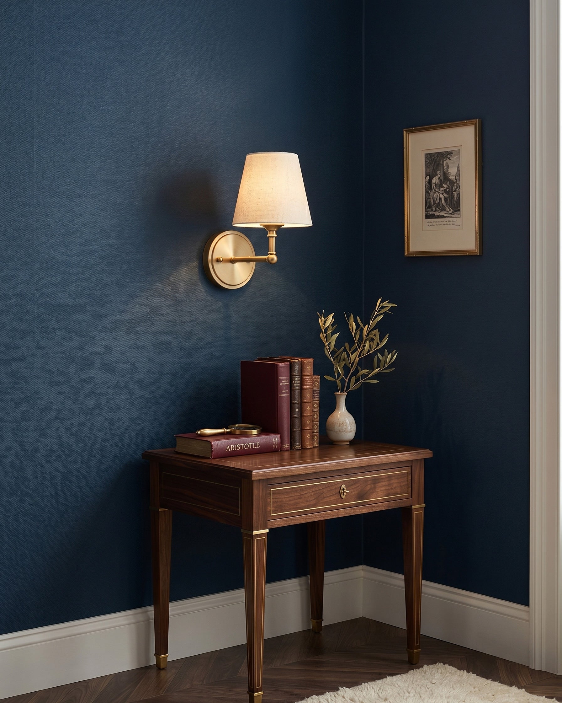 Alden Linen Wall Sconce
