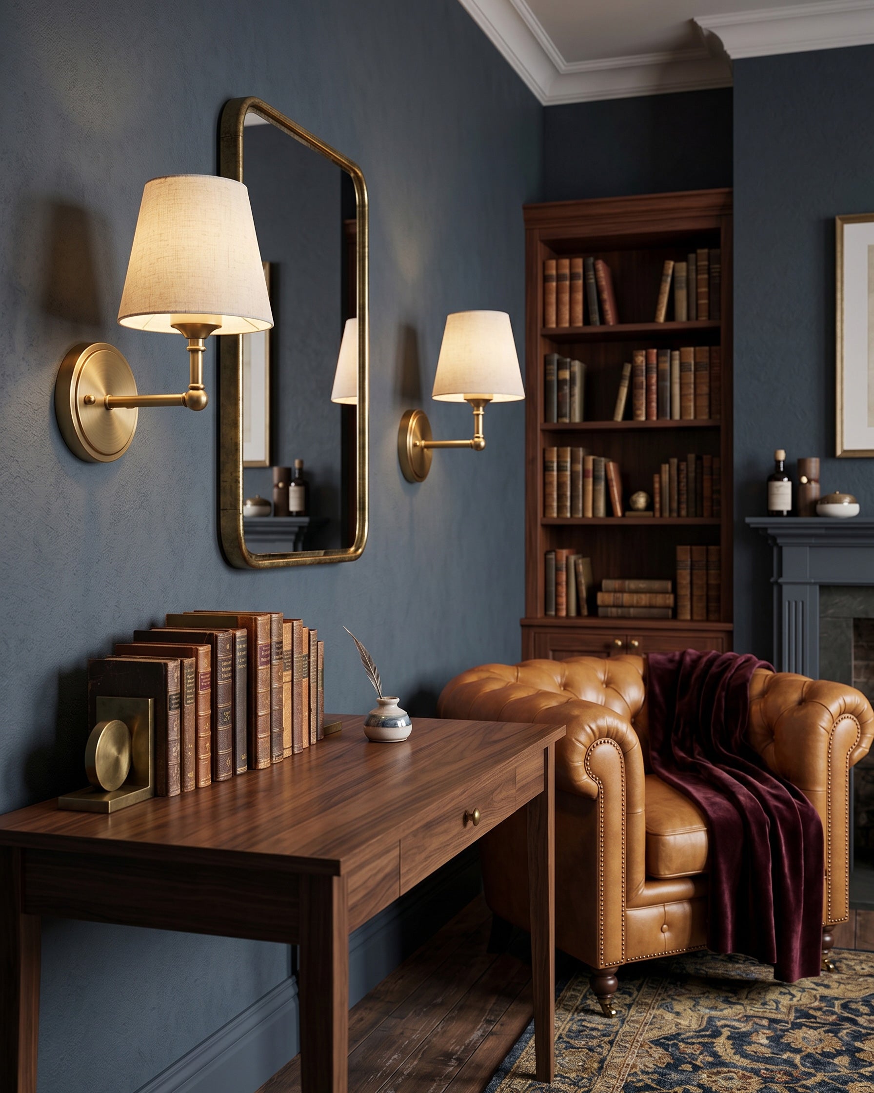 Alden Linen Wall Sconce