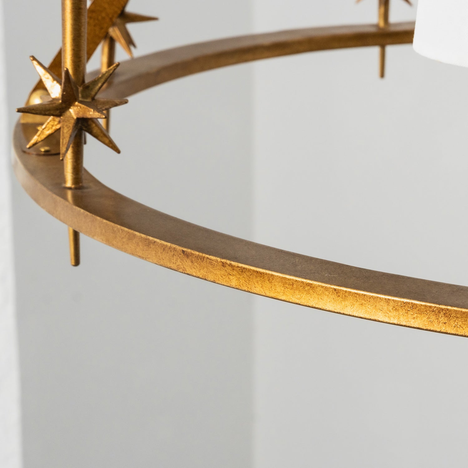 Astraea Star Wagon Wheel Chandelier