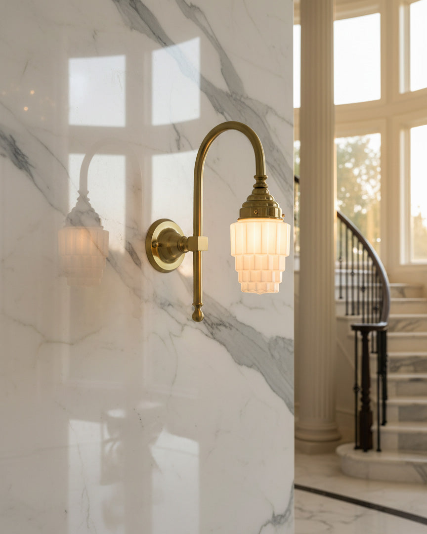 Aurelia Vintage Tiered Wall Sconce