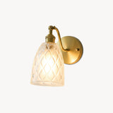 Applique a Parete in Ottone Intagliato