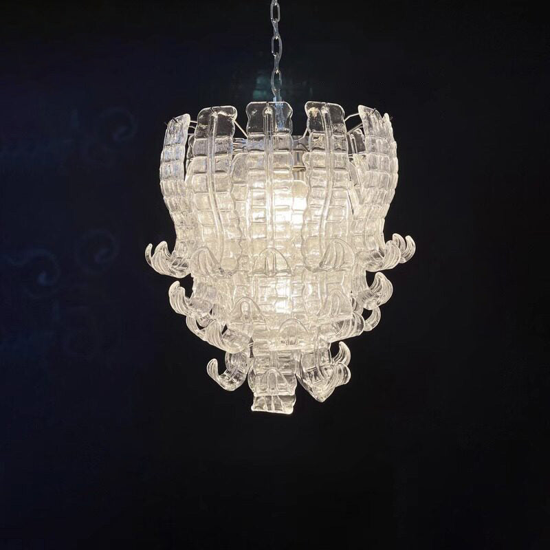 Francesca Pink Art Chandelier