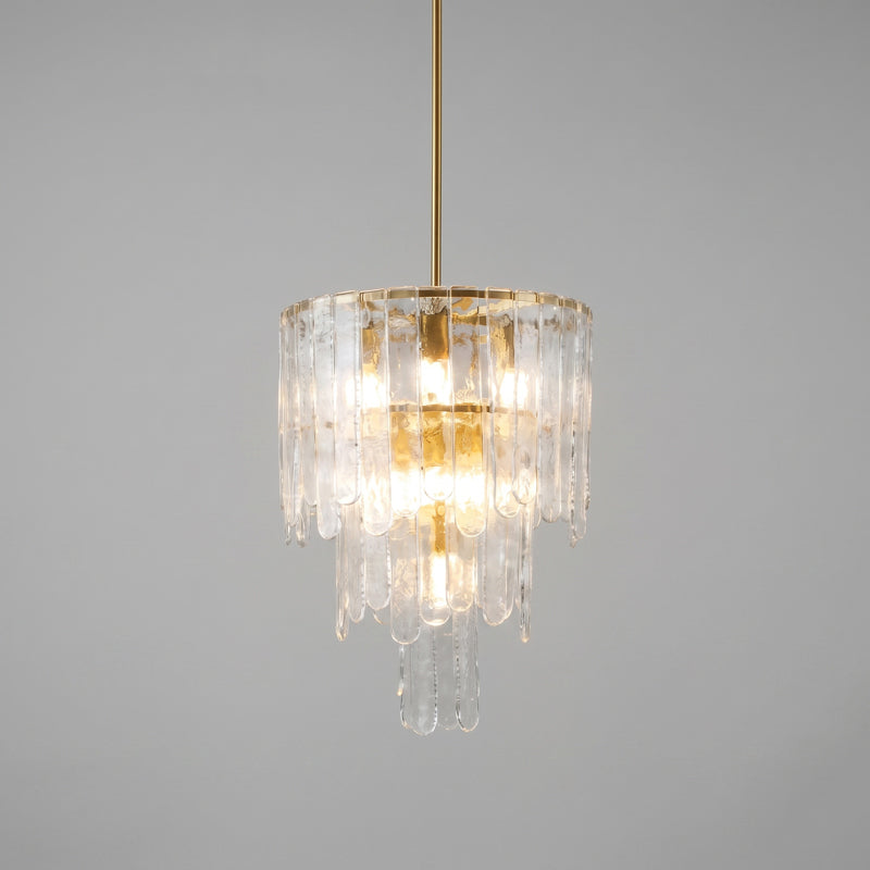 Glacier Tiered Glass Chandelier
