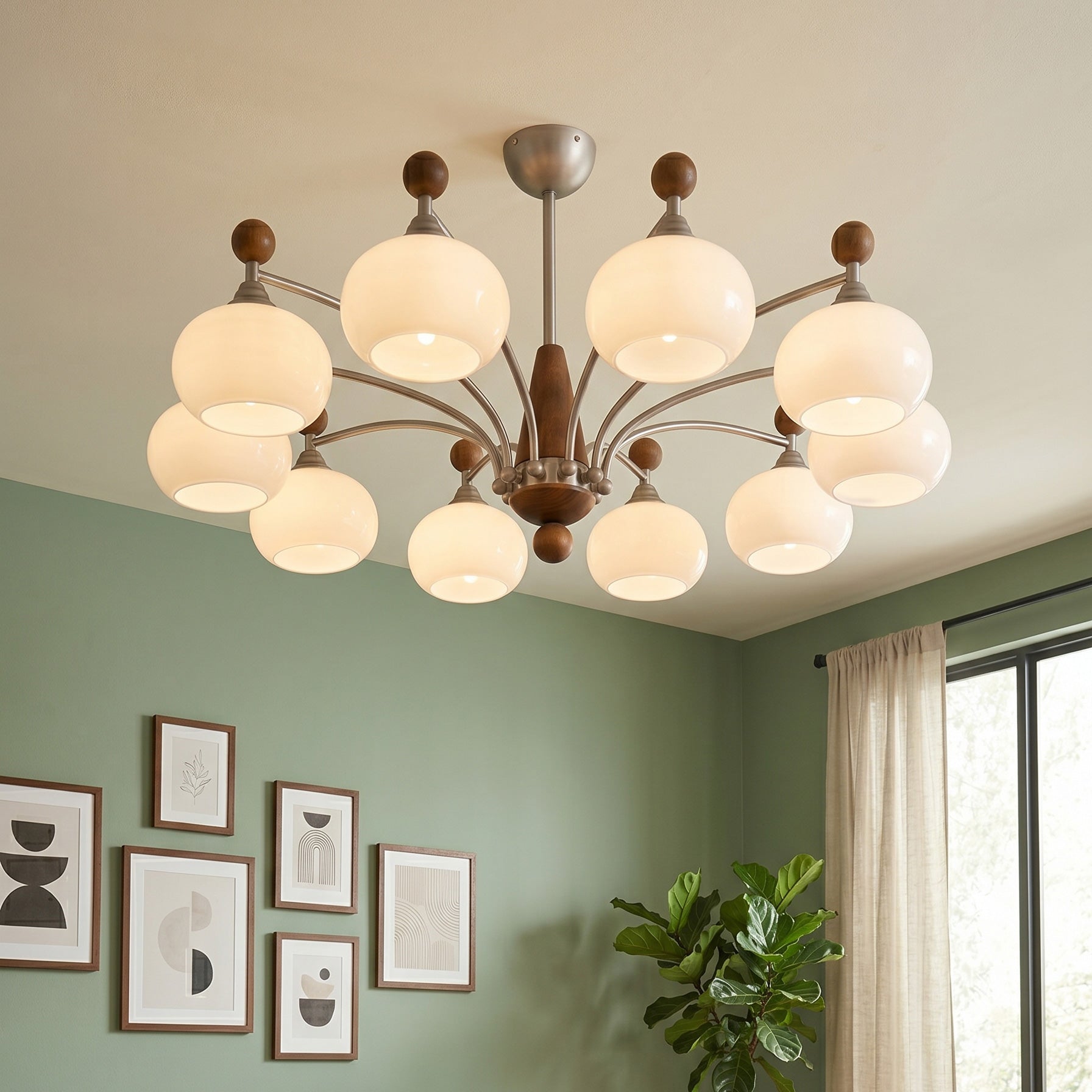 Malmo Nordic Globe Chandelier