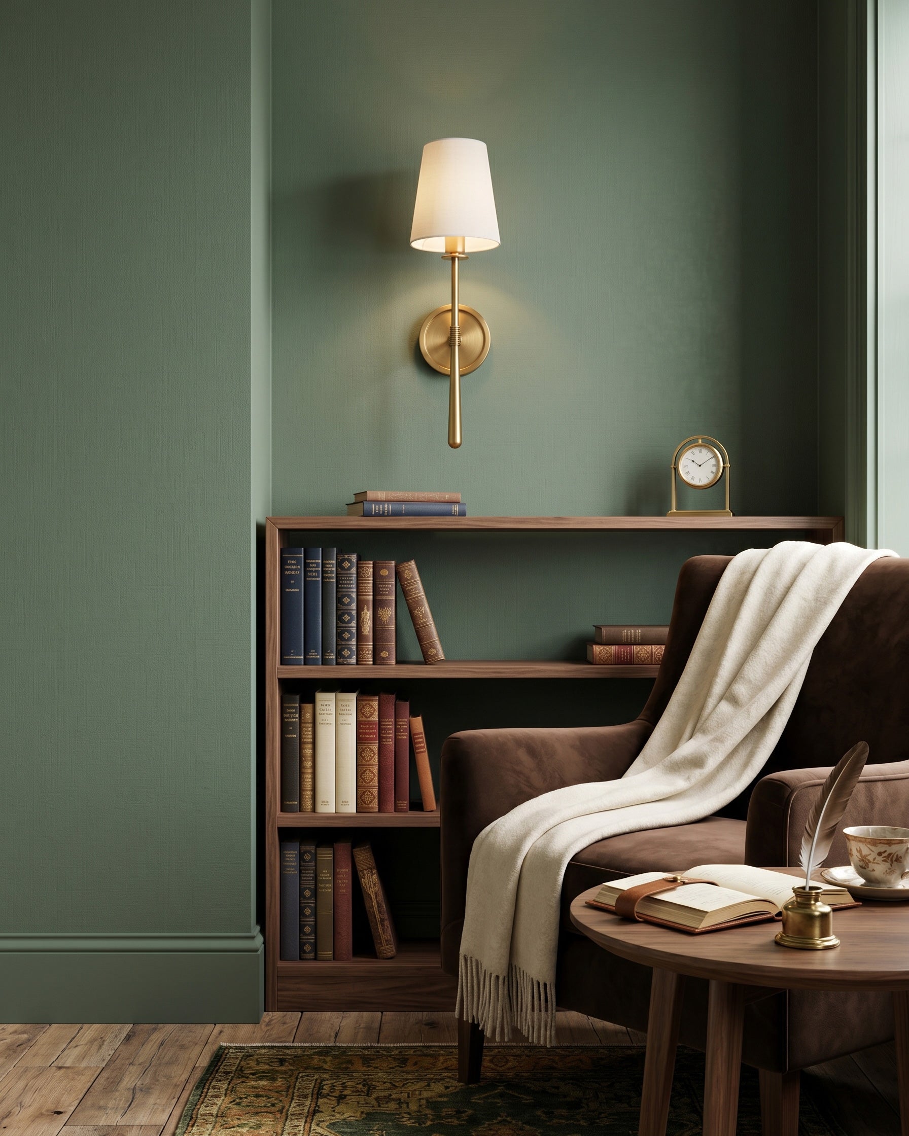 Margot Brass Wall Sconce