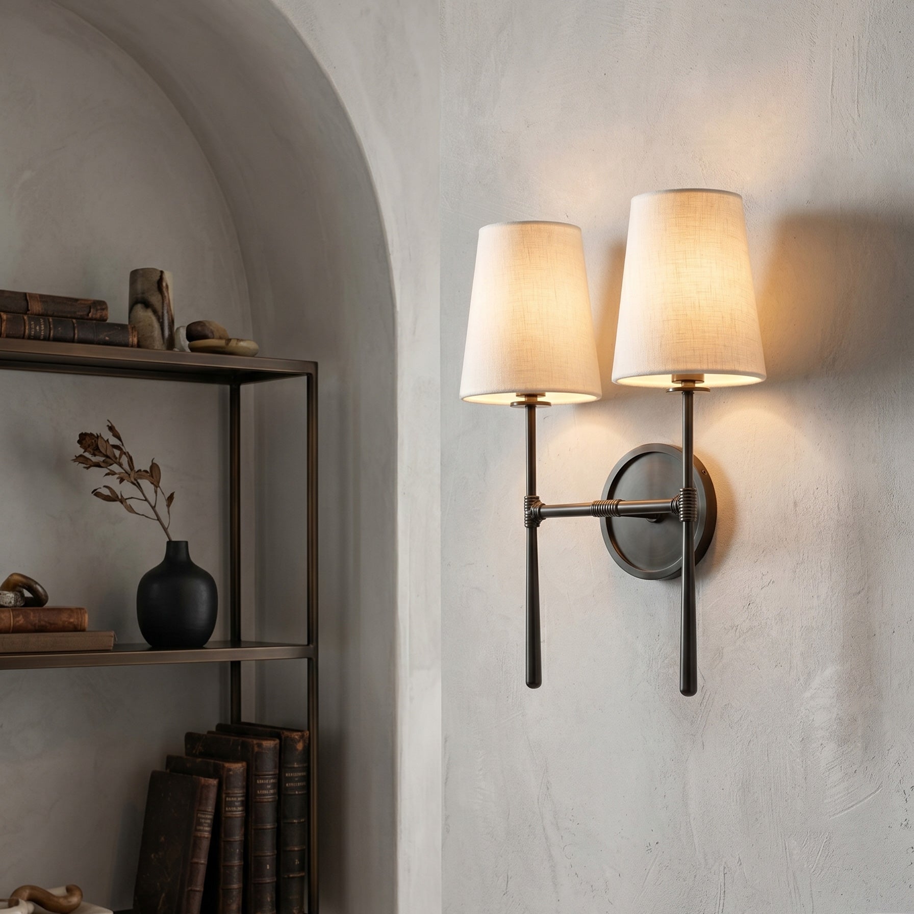Margot Brass Wall Sconce