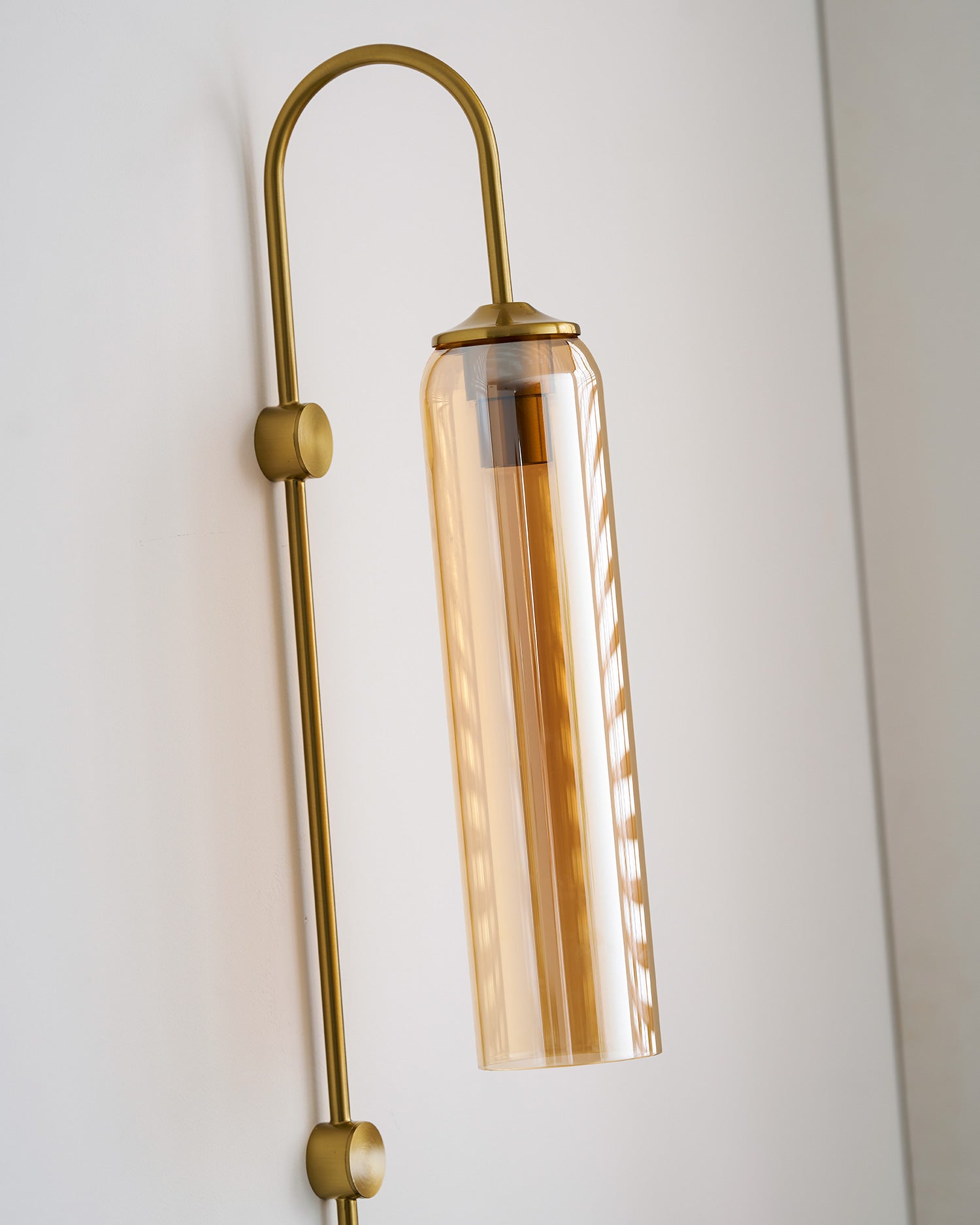 Modern Glass Plug-In Wall Lamp