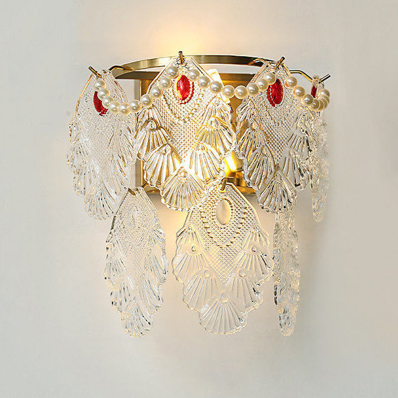 Odette Pearl Glass Wall Sconce
