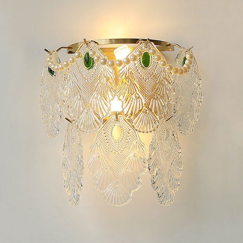 Odette Pearl Glass Wall Sconce