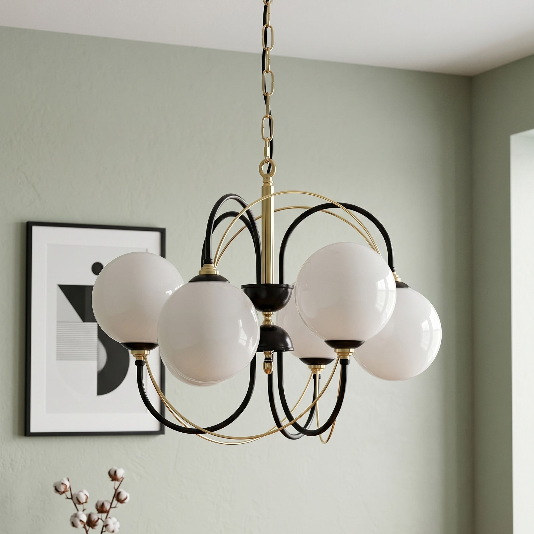 Orion Modern Orb Chandelier