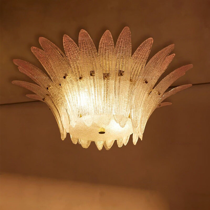 Paloma Pink Petal Flush Mount