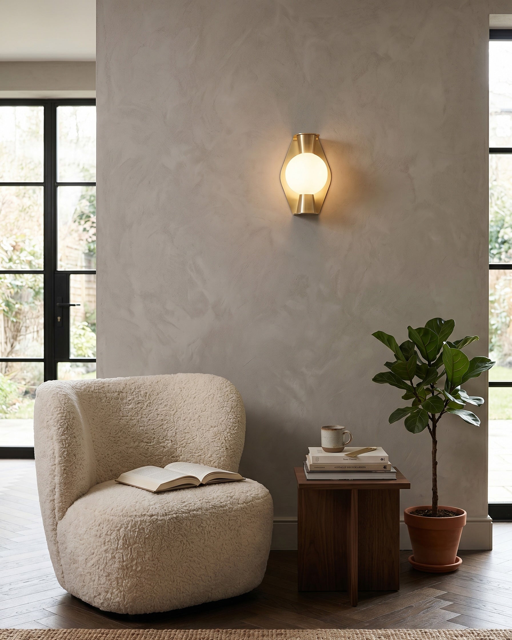Remi Geometric Wall Sconce
