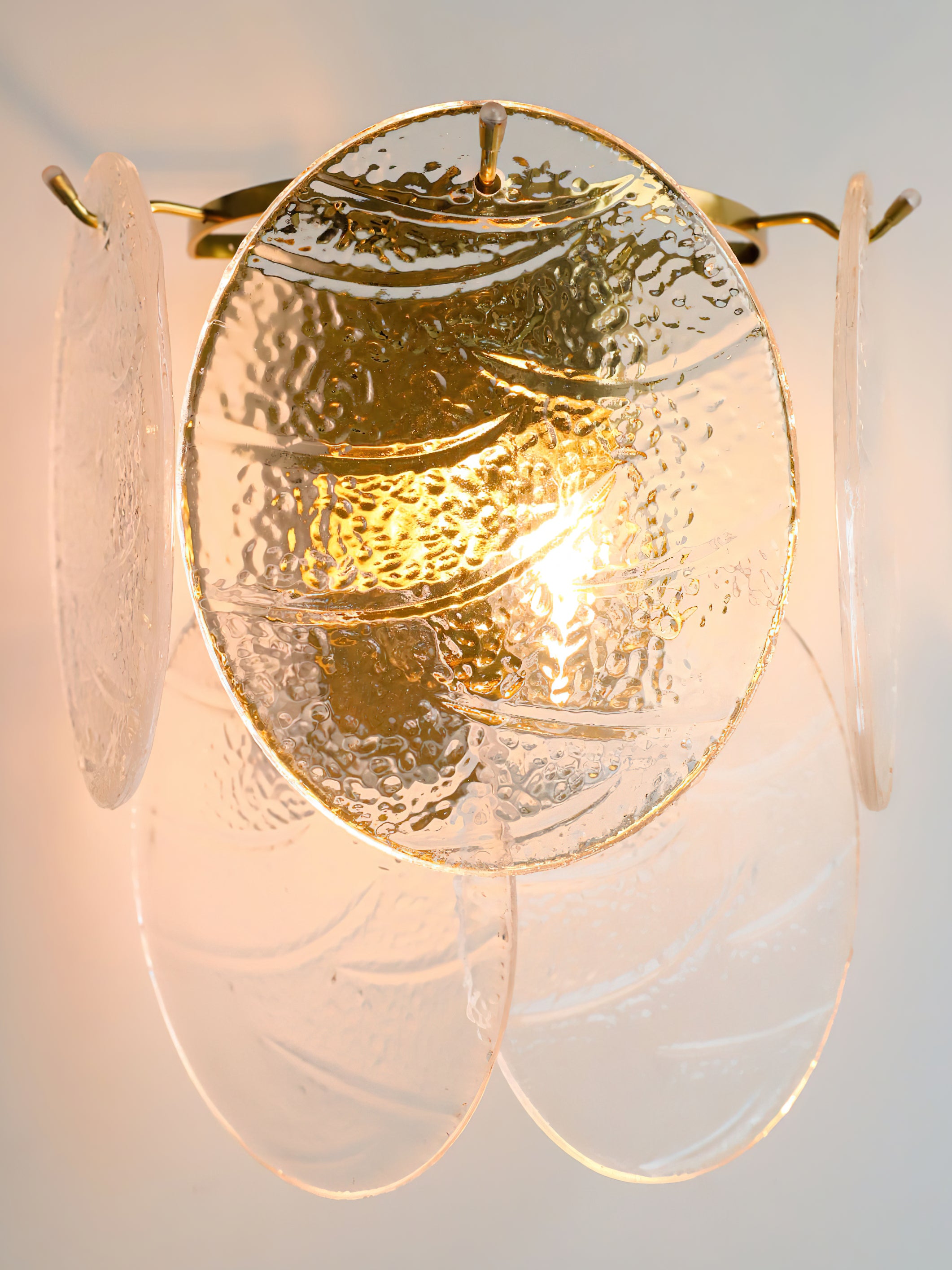 Ripple Glass Wall Sconce
