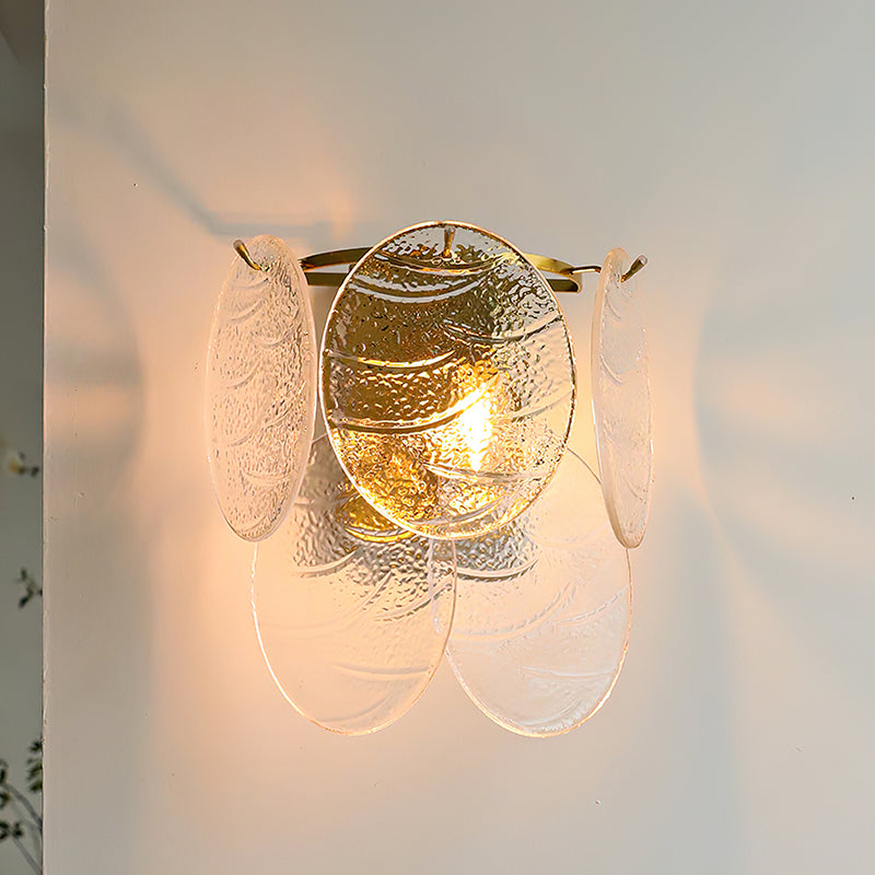 Ripple Glass Wall Sconce