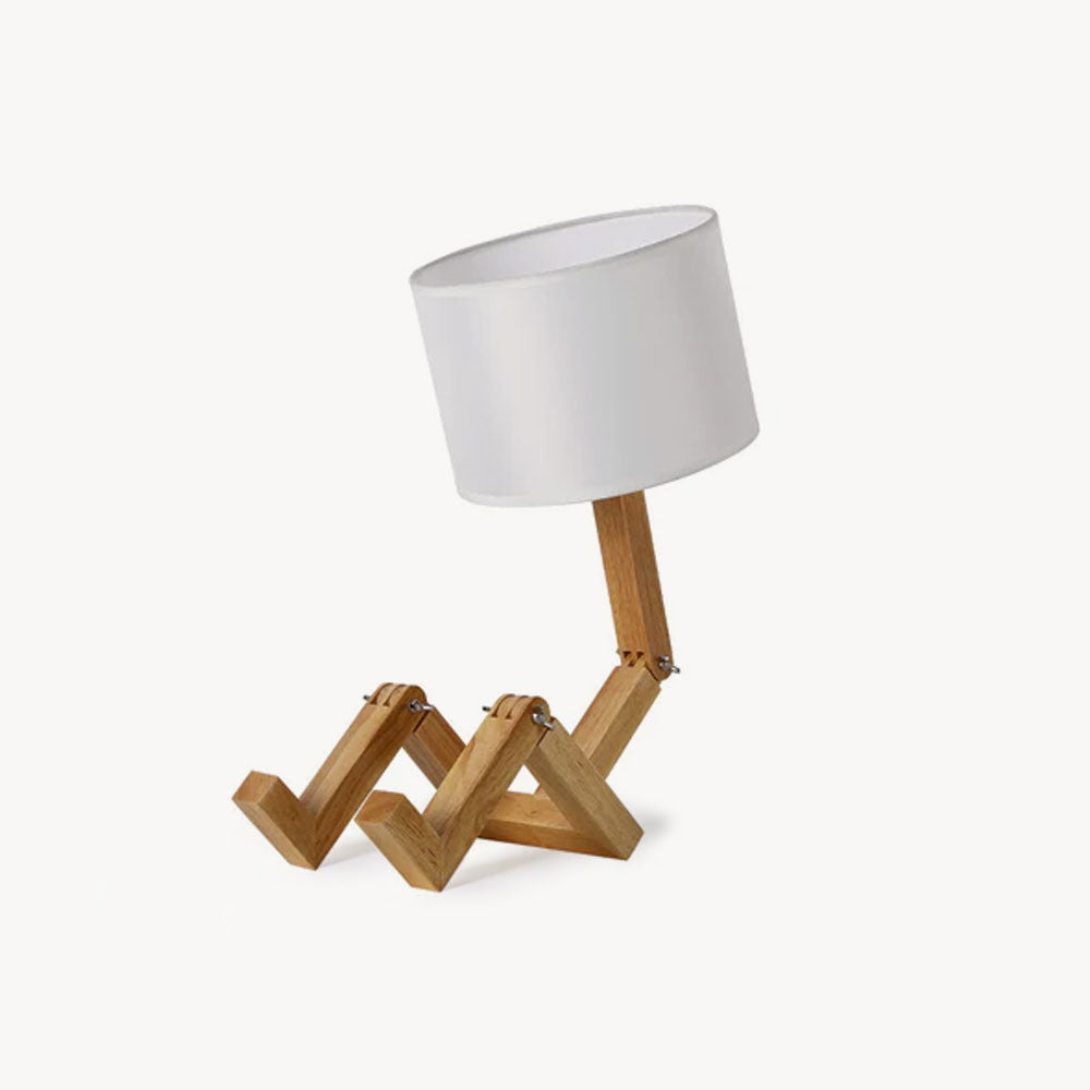 Lampe de table robot