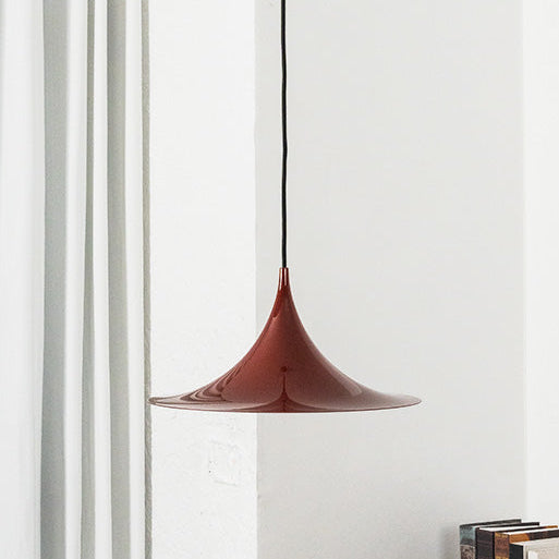 Semi Minimalist Funnel Pendant Light