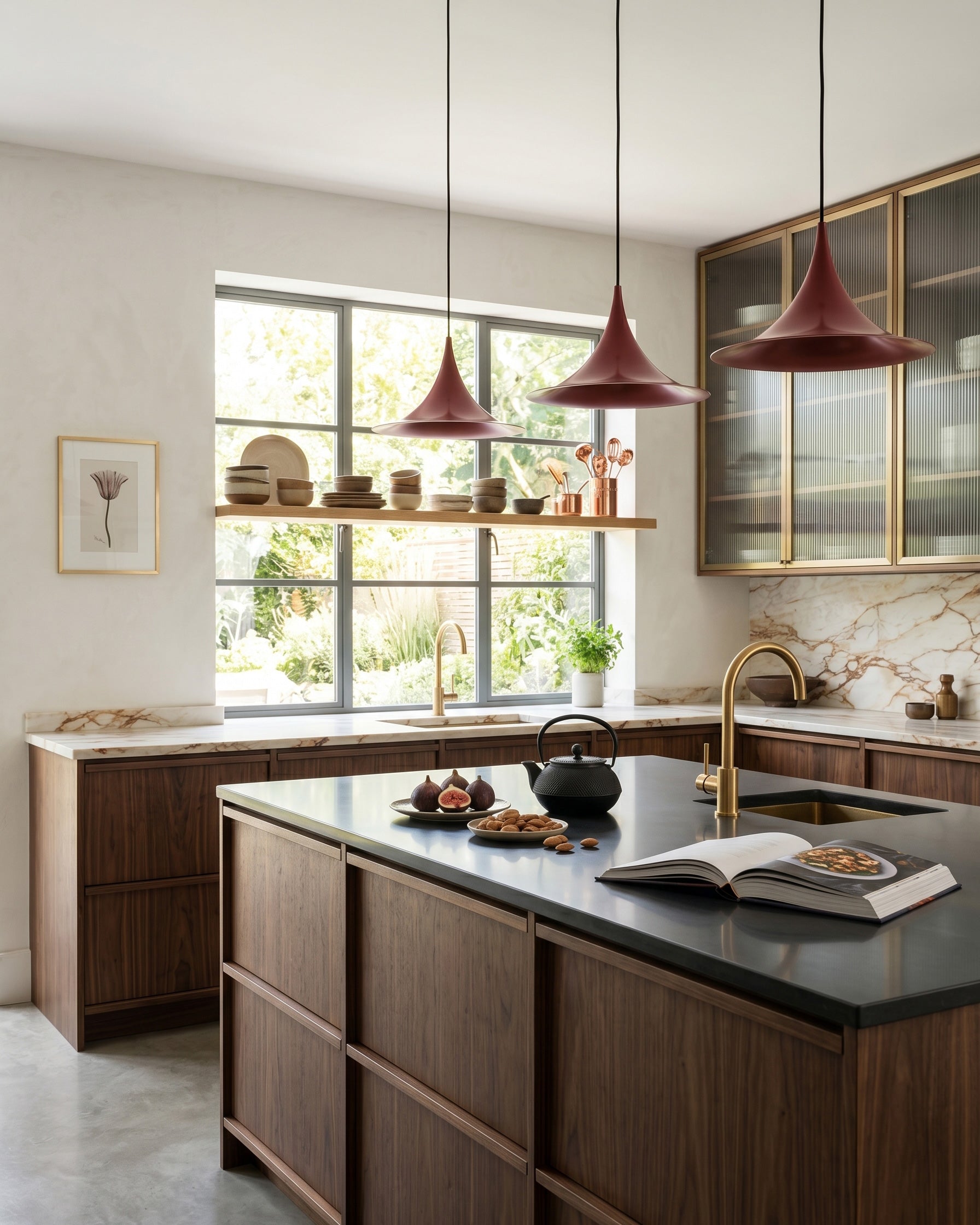Semi Minimalist Funnel Pendant Light