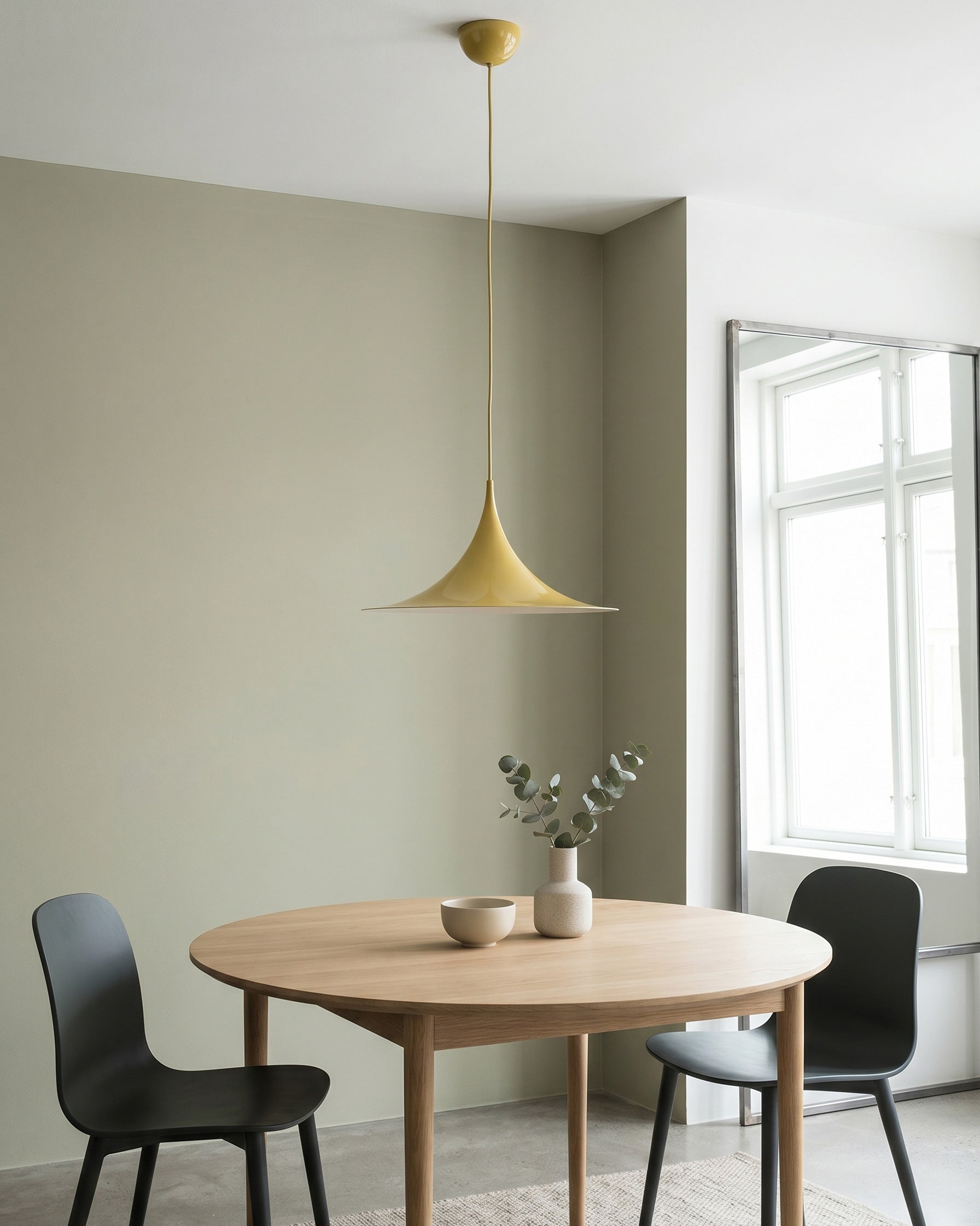 Semi Minimalist Funnel Pendant Light