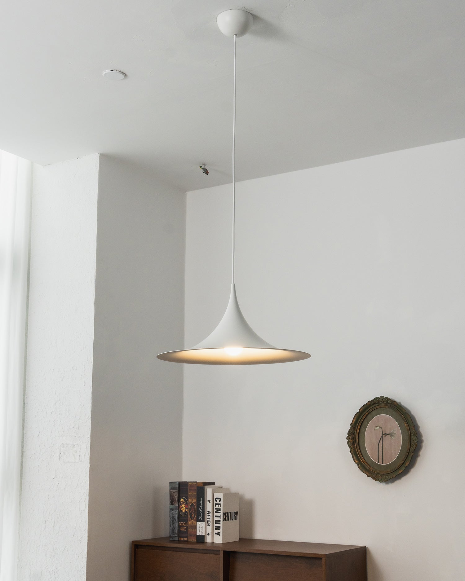 Semi Minimalist Funnel Pendant Light