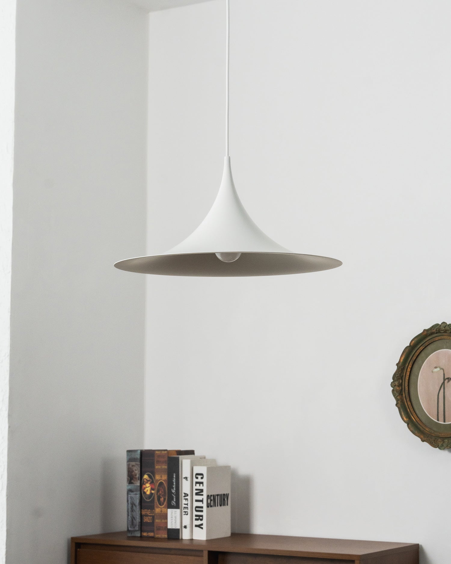 Semi Minimalist Funnel Pendant Light