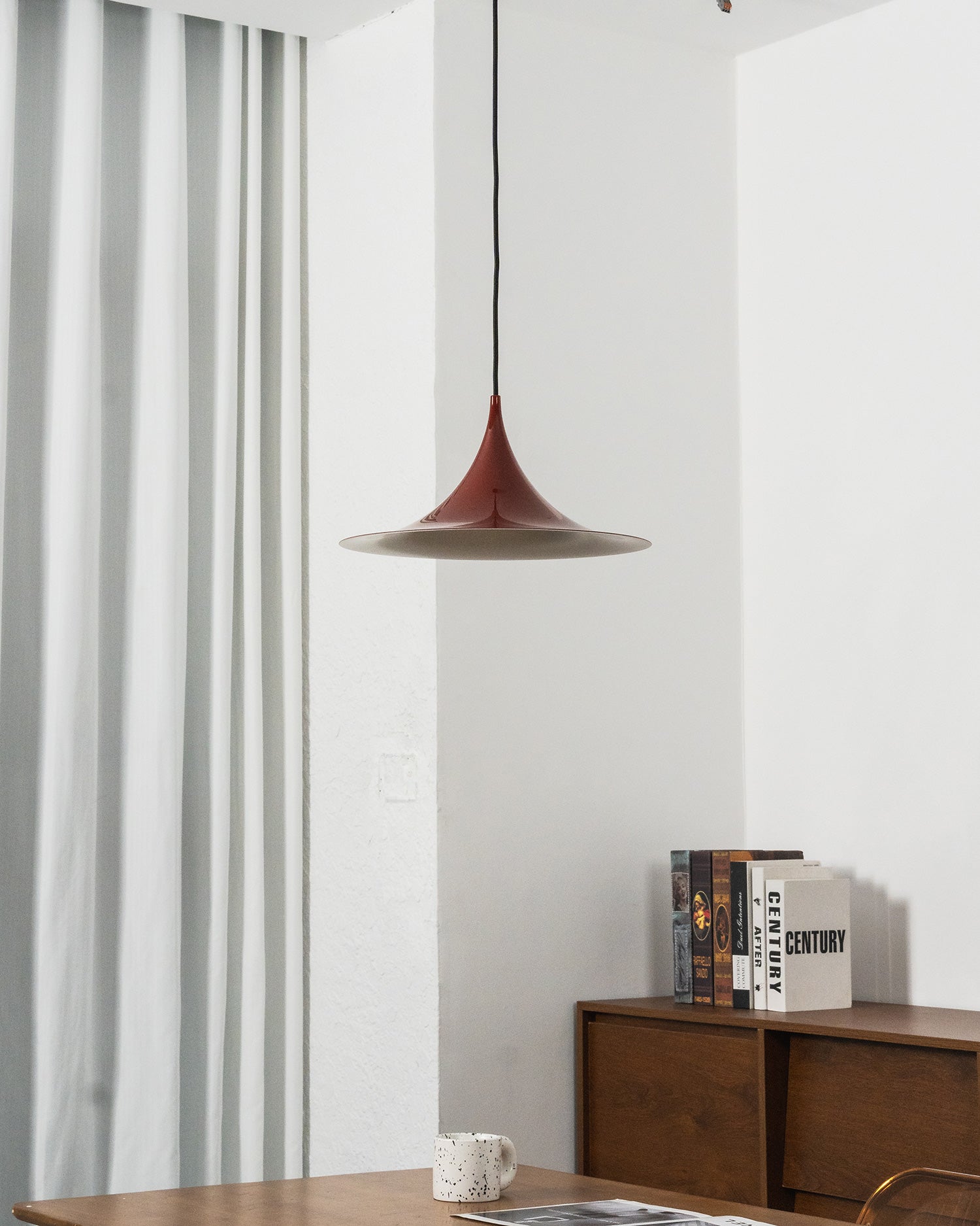 Semi Minimalist Funnel Pendant Light