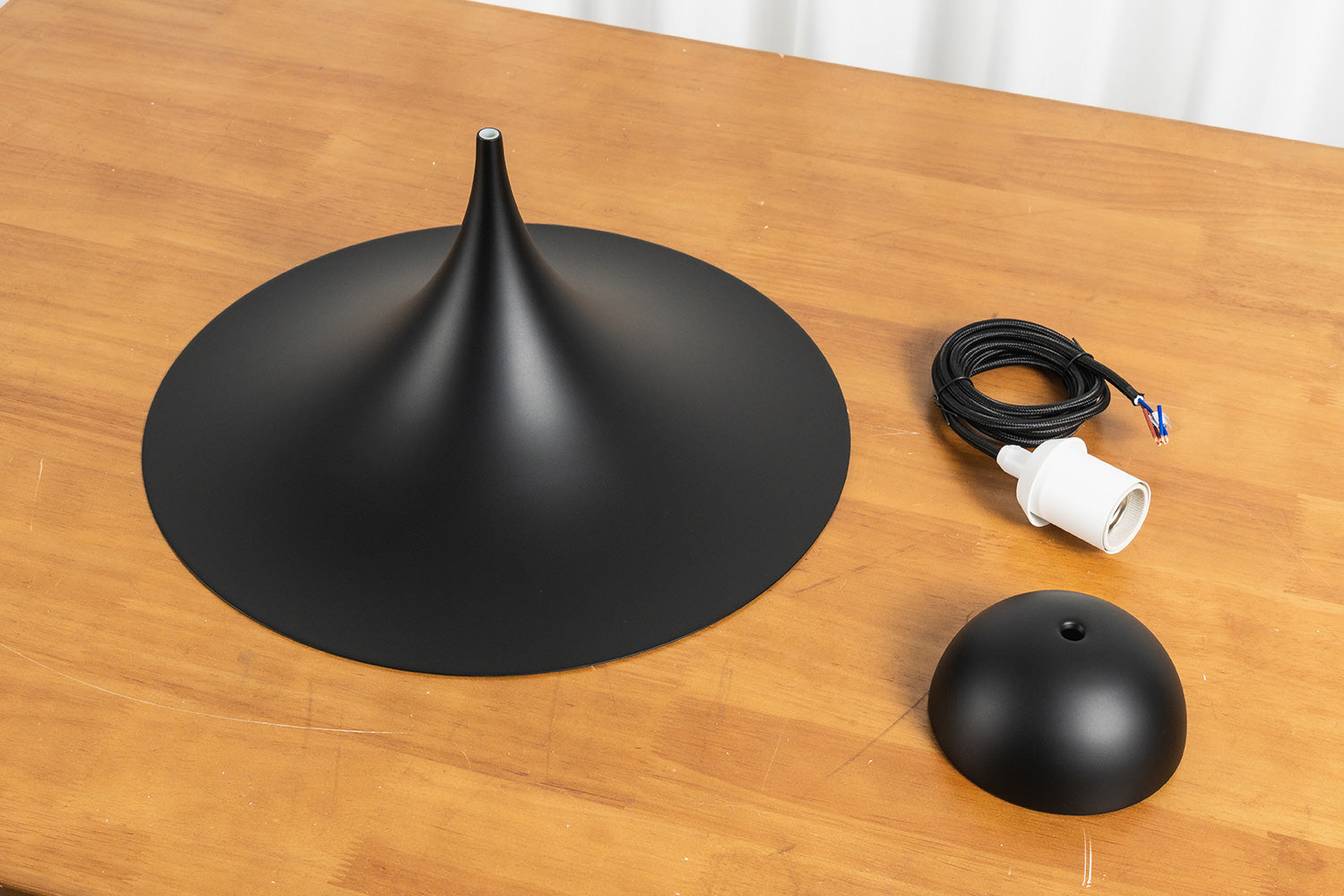 Semi Minimalist Funnel Pendant Light