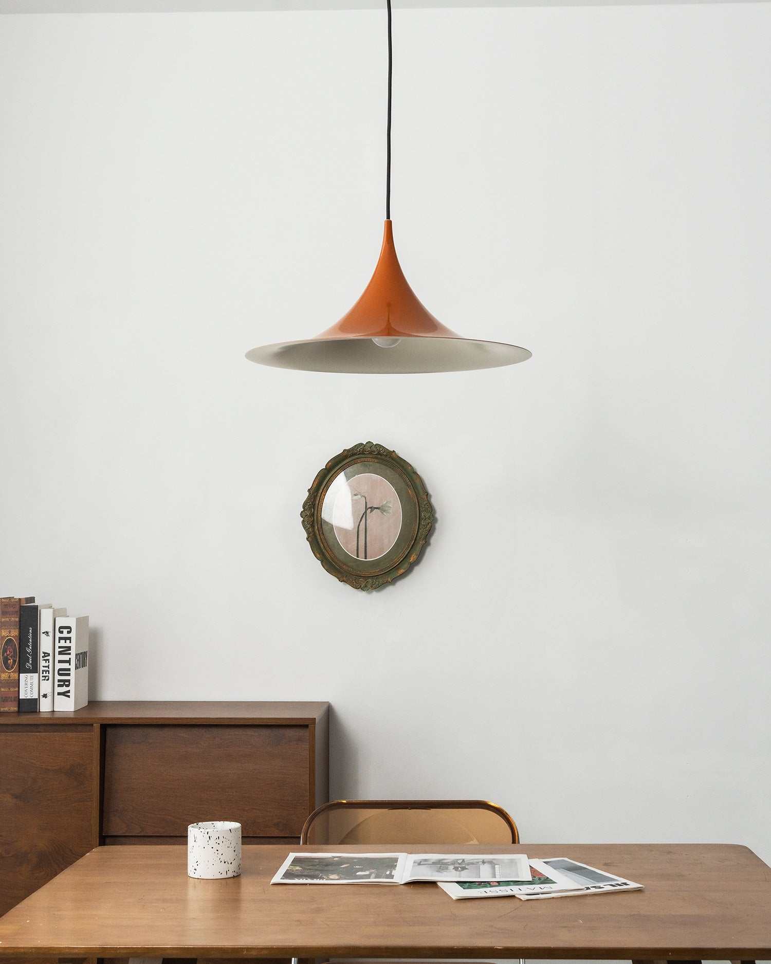 Semi Minimalist Funnel Pendant Light