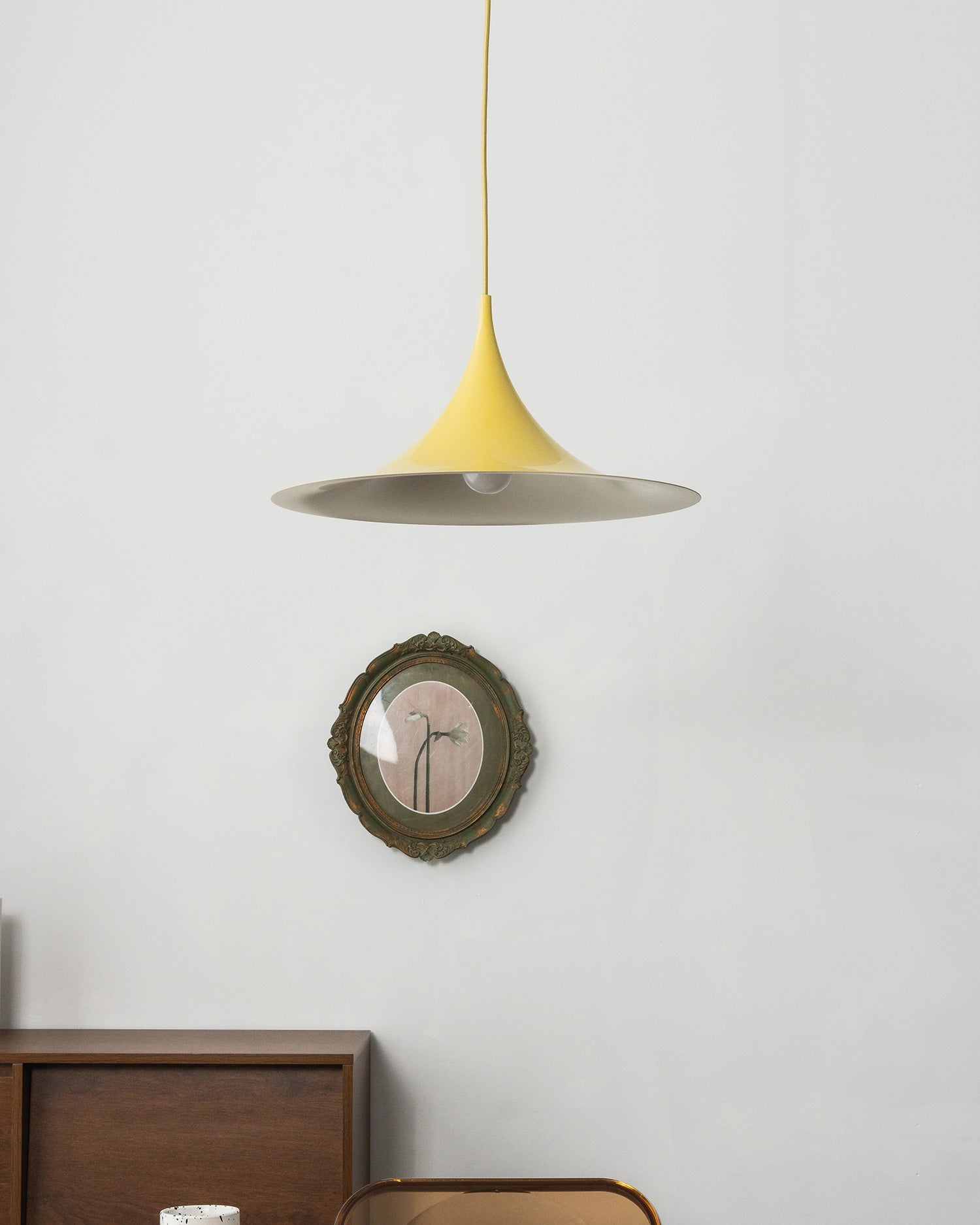 Semi Minimalist Funnel Pendant Light