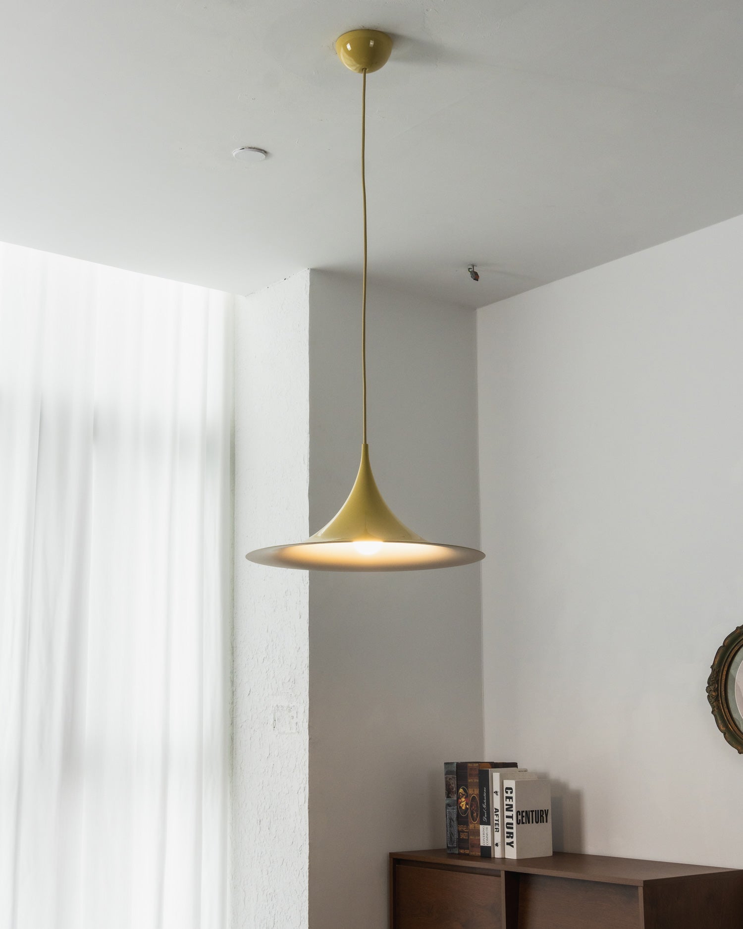 Semi Minimalist Funnel Pendant Light