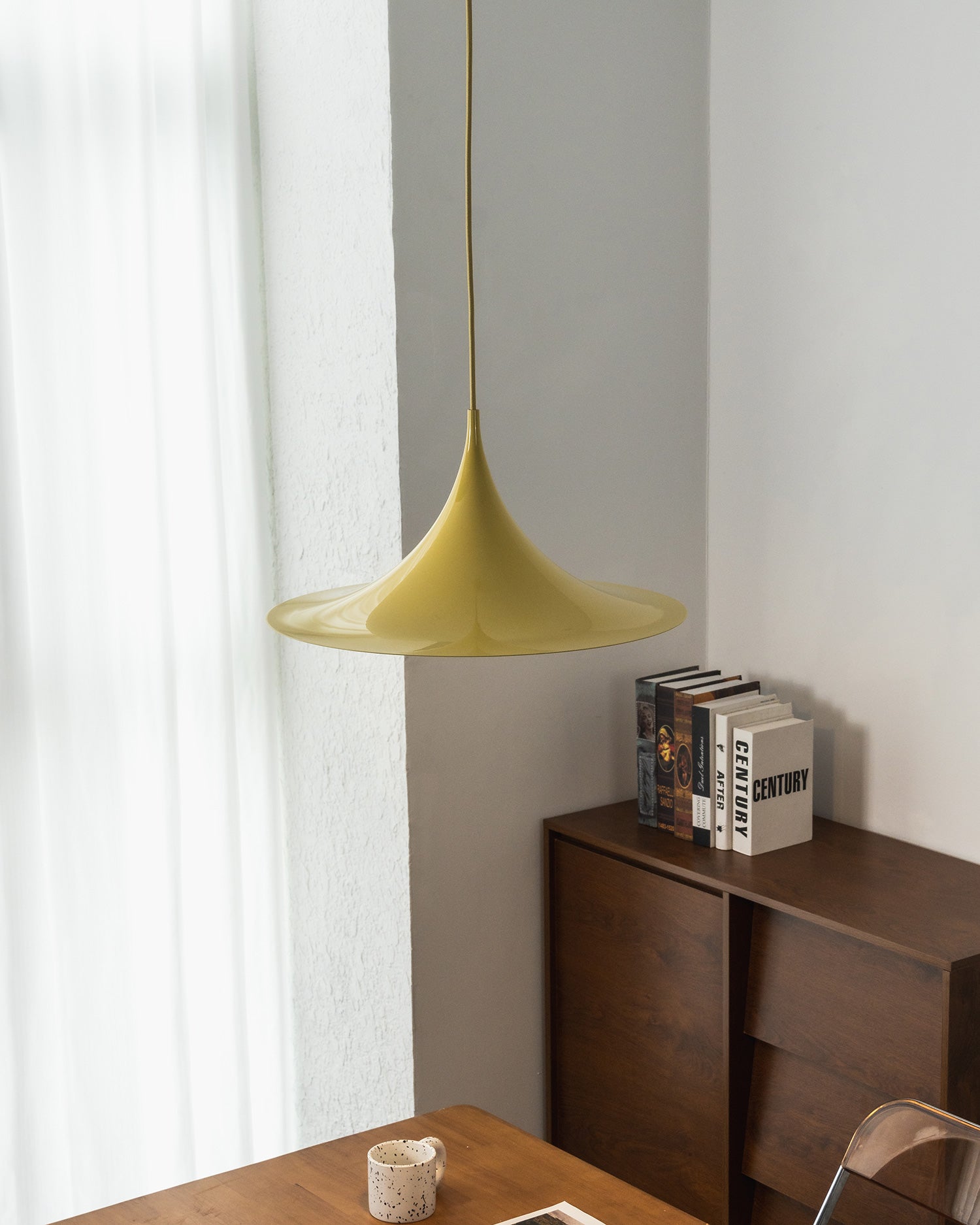 Semi Minimalist Funnel Pendant Light
