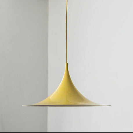 Semi Minimalist Funnel Pendant Light