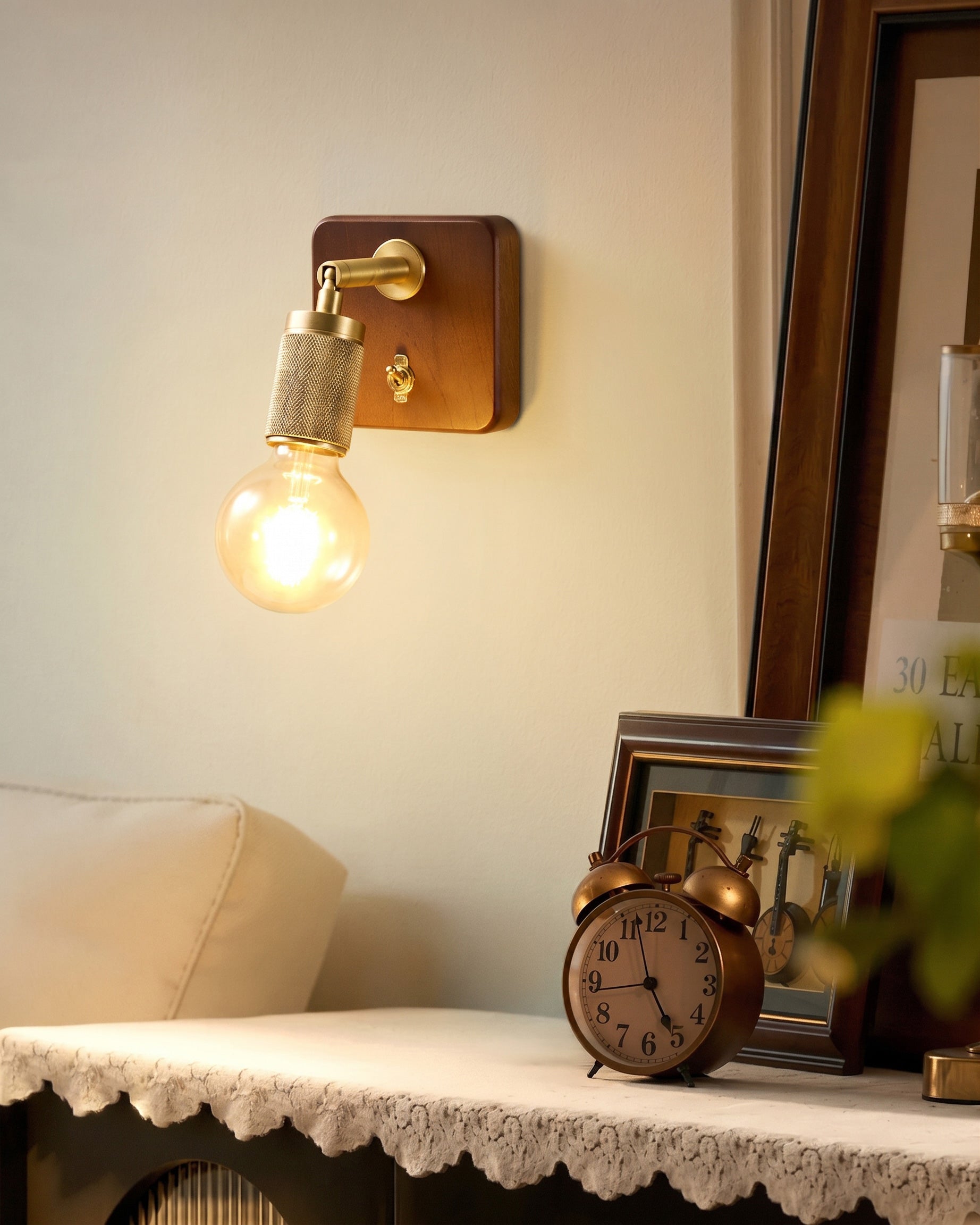 Silas Wood Wall Sconce